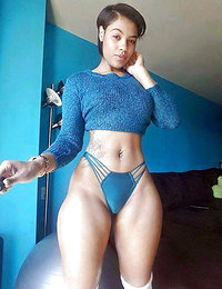 Thick black models nude